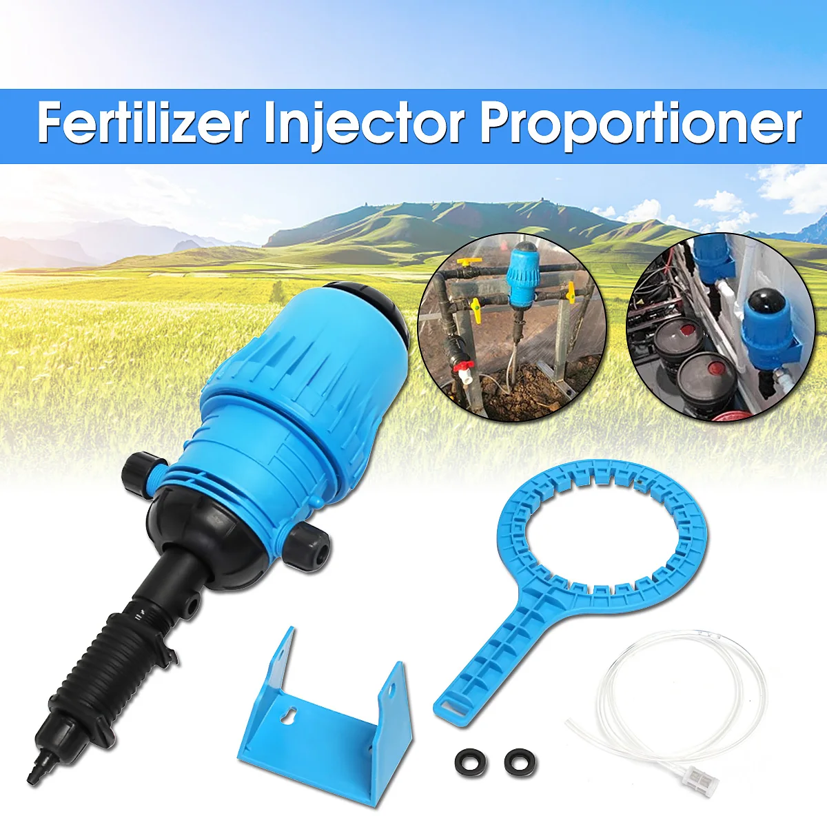 

Fertilizer Injector Dispenser Proportione Automatic Dosing Device 4-30 0.4%-4% Injector Tool