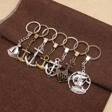 Anchor Keychain Boat Keychain Boat Key Chain Anchor Charm For Jewelry Making Ship Anchor Decor stylish boat anchor shape tie clip