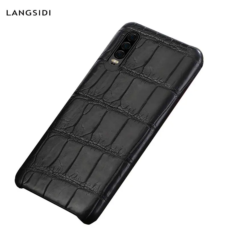 Чехол из натуральной крокодиловой кожи для Huawei p30 p20 Lite pro Mate 30 20 Y6 y7 y9 P SMART 2019 Honor 10 20i