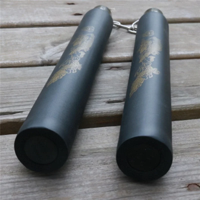 Горячие Единоборства нунчаки из поролона Nunchaku Дракон шаблон Черный Боевой нунчаки для восточных единоборств Китайский кунг-фу Брюс Ли