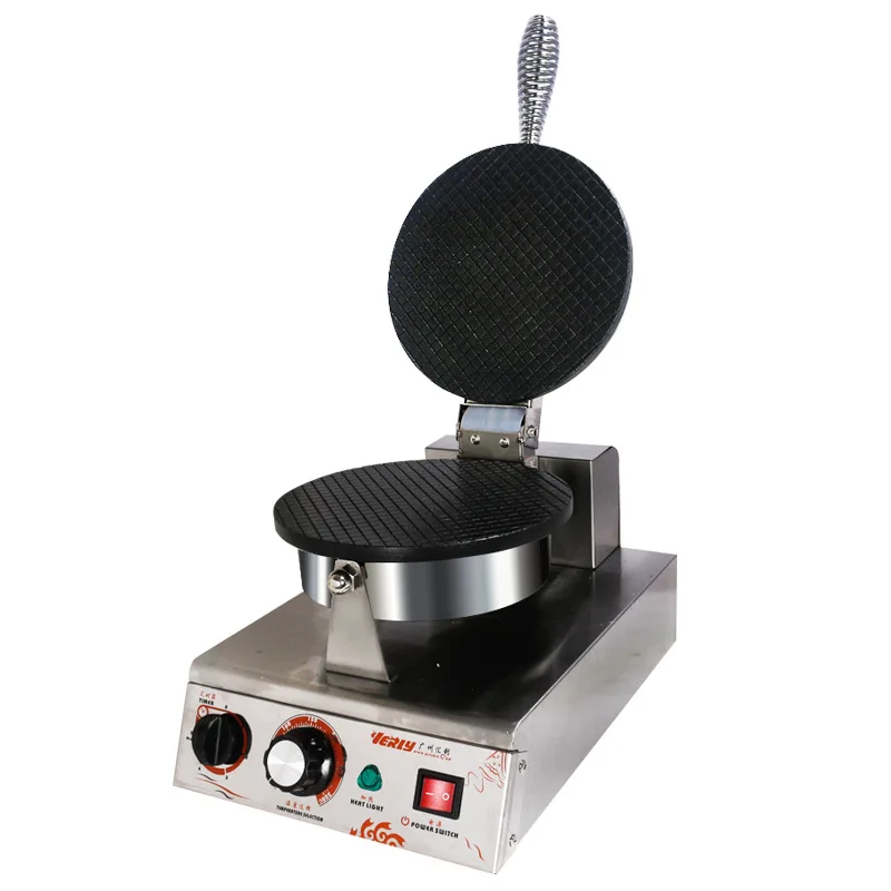 

FREESHIPPING 1KW power Head Electric Crisp Ice Cream Cone Making Machine Waffle Maker for Ice Cream Cone