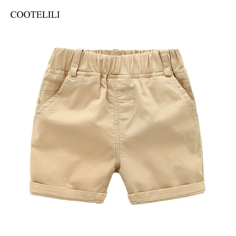 COOTELILI 80 130cm Summer Baby Boy Shorts Casual Cotton Short Pants For