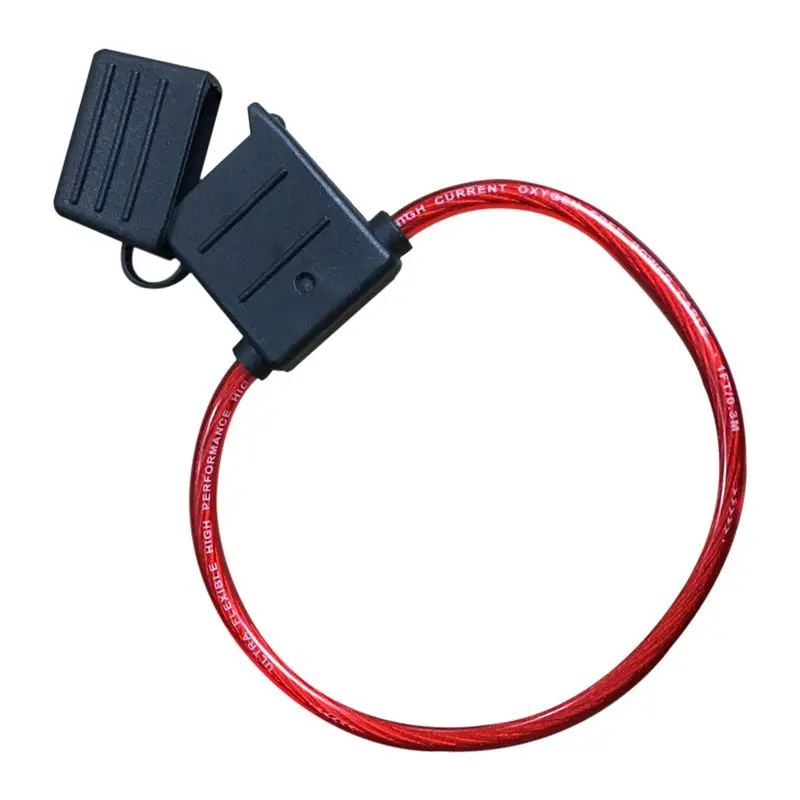 

2 SET 10 GAUGE ATC IN-LINE FUSE HOLDER COPPER WIRE CABLE WATERPROOF