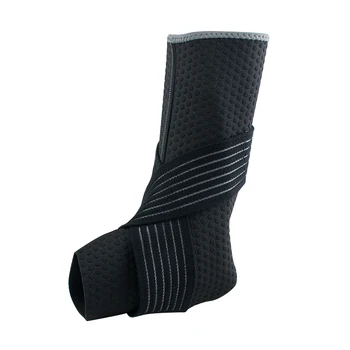 

1pcs Black Adjustable Foot Drop Orthotic Correction Ankle Plantar Fasciitis Support Foot Brace Stabilizer