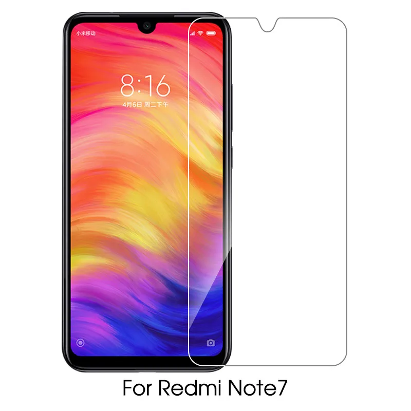 

Tempered Glass For Xiaomi Redmi Note 7 6 5 Pro 6A 7 5 Plus Front Film For Xiaomi Redmi Note 4 4X with White Edge Filling Liquid