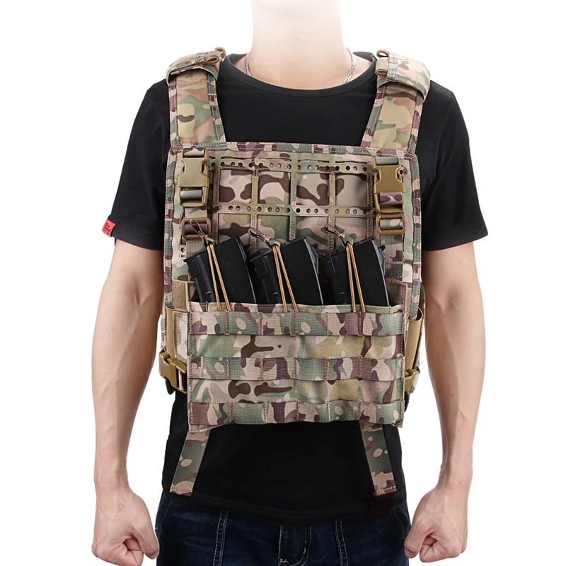 

Outdoor Accessory Bag Adjustable Buckled Attachment Pouch Organizer For Vest