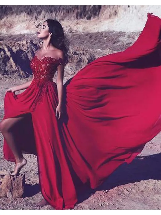 Smileven длинное платье Черные Вечерние платья Русалка платье на одно плечо Стразы элегантные вечерние платья Эротическое с бисером кристалл - Цвет: Красный