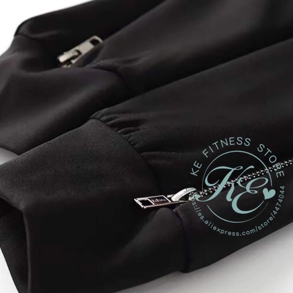 KE Pantalon Мода abierto de pierna con cremalleras suelto хипстер спортивные штаны для тренажерного зала фитнес брюки для девочек тренажерный зал брюки уличная