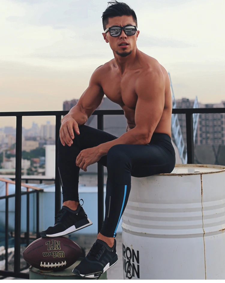 New High Quality Jogger Pants Men Compression Fitness Bodybuilding Gyms Pants For Runners Clothing Sweat Trousers Britches