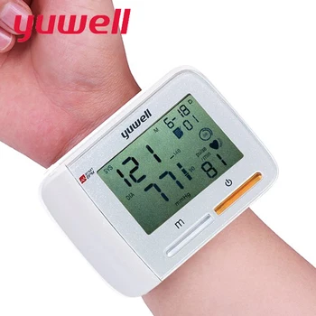 

Yuwell Wrist Blood Pressure Monitor Portable Sphygmomanometer Digital LCD Medical Equipment Household Health Care Tool YE8900A