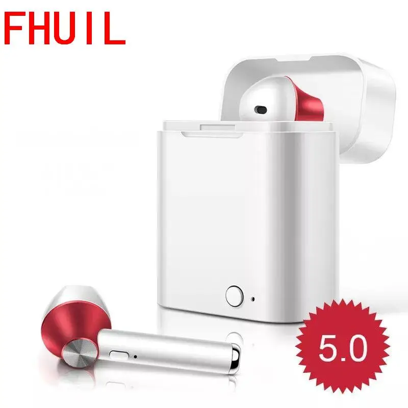 

HIFI Stereo Sound Earphones TWS Wireless Earphone Sport Bluetooth Earbuds with Micr and Mini magnetic attraction Charging box
