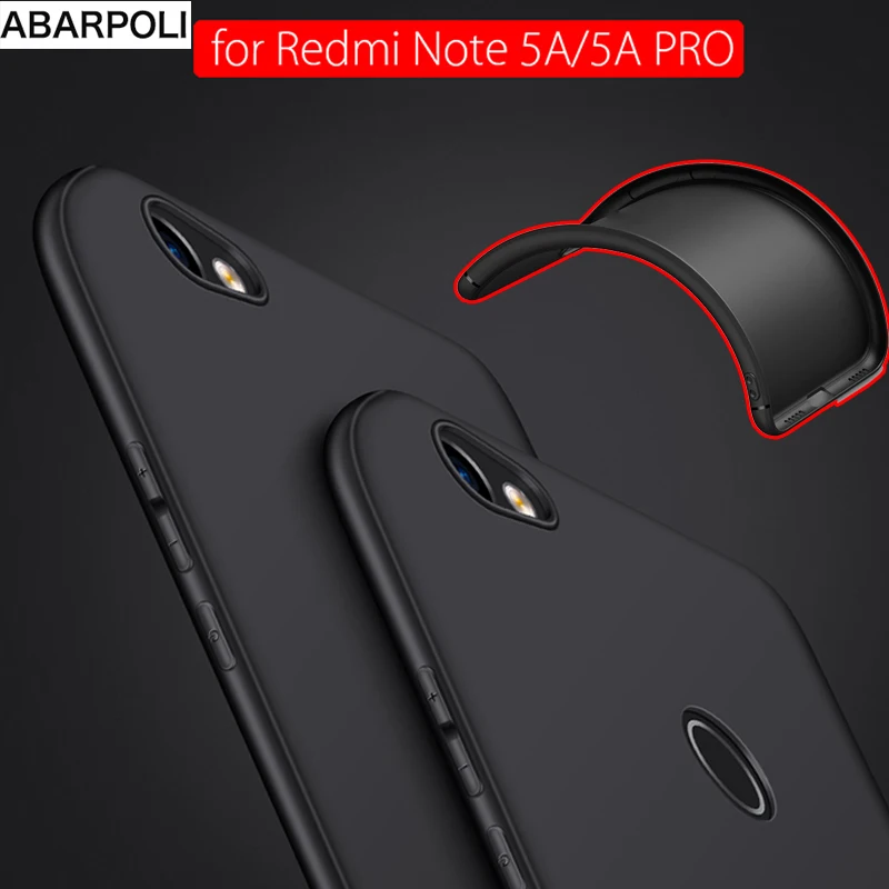 Soft TPU for Xiaomi Redmi Note 5A Case Luxury Clear Silicone NOTE Cover Coque Fundas Capa on note pro |