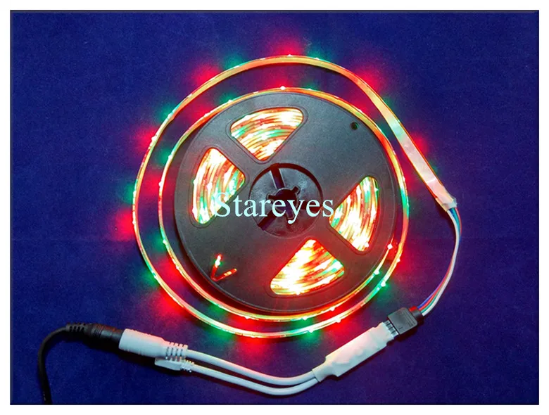 20 шт SMD 3528 2835 60 светодиодный/M RGB Светодиодные ленты лента 5 м 300 светодиодный IP65 Водонепроницаемый вспышка светильник Строка Светодиодный светильник строка светильник ing полосы