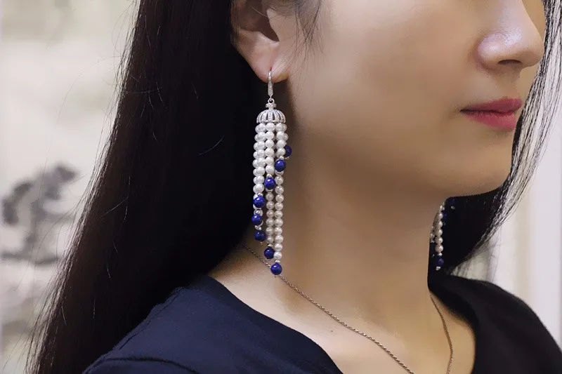 pearl earrings