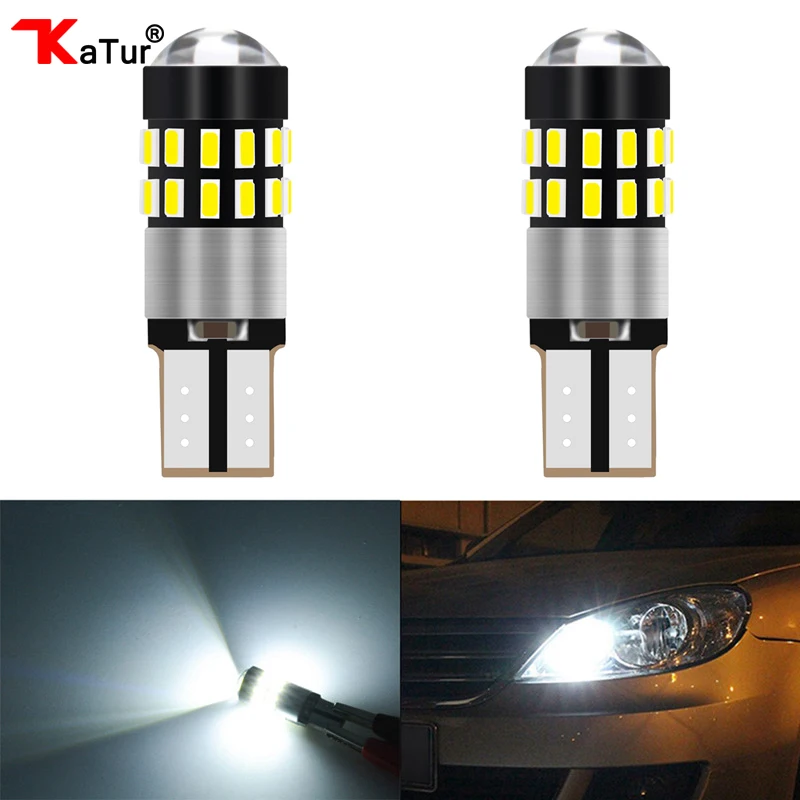 1 упаковка T10 194 2825 168 W5W 3014 30SMD Led Automotivo зазор огни CANBUS без ошибки с объективом для 12В