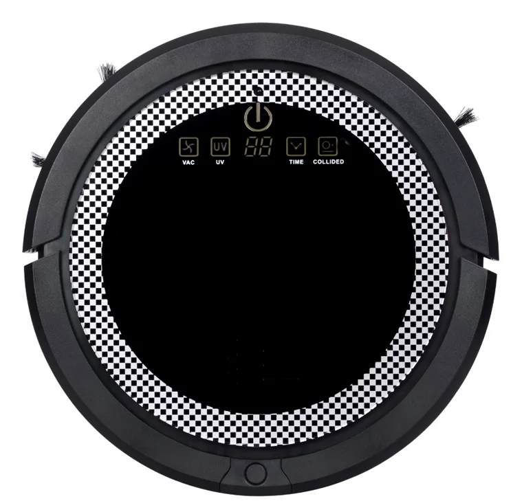 Remote Control Wet And Dry Mop Rechargeable Vacuum Cleaner Robot  With 3350mAH Lithium battery, Schedule,Water Tank