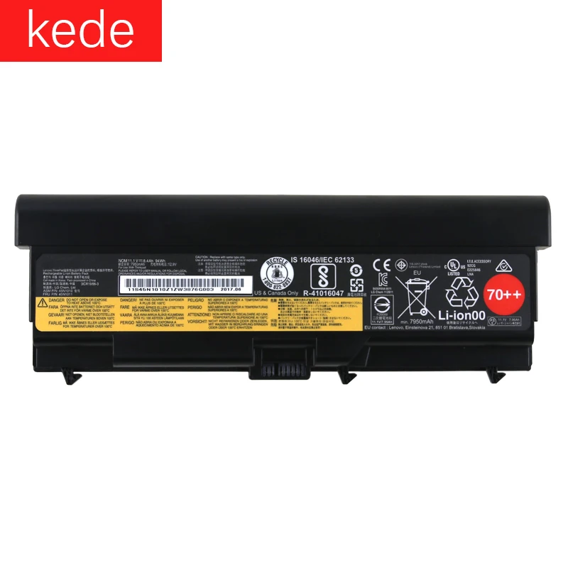 

kede Laptop battery For Lenovo ThinkPad T430 T430I T530 T530I W530 SL430 SL530 L430 L530 45N1007 45N1006 45N1011 9 core
