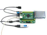 EVK407I STM32F4 макетная плата STM32F407IGT6 STM32F407 с USB3300 HS/FS, Ethernet, NandFlash, JTAG/SWD, lcd, USB в UART