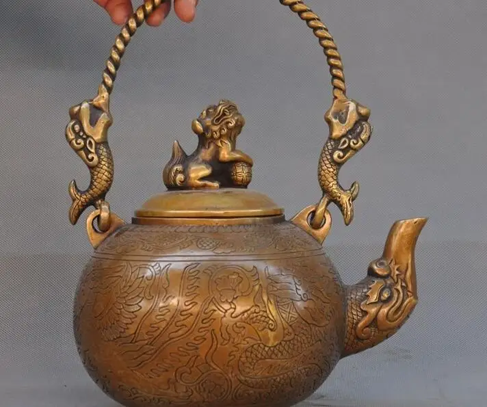 

16"China 100% Pure Bronze lotus flower freedom Kwan-Yin Guan Yin Buddha on Moon AAA FREE Shipping