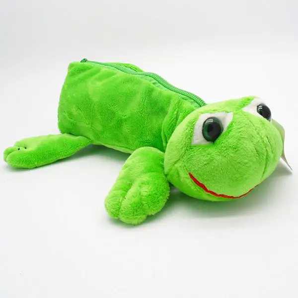 Frog Пенал пенал школьный пеналы пинал канцелярия для школы канцтовары пеналы для школы пенал школьный для девочек пенал для мальчиков школьные принадлежности пенал прозрачный пиналы школьный пенал пенал для карандашей - Цвет: Frog