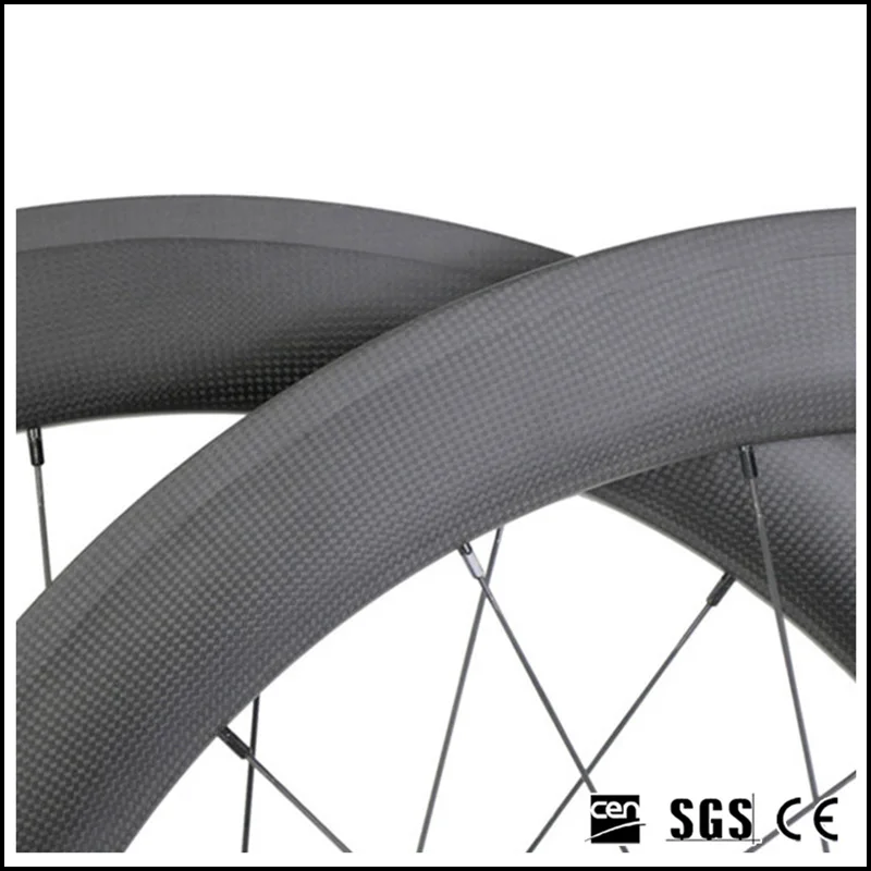 Catazer Full Carbon 700C 23/25mm wide 38mm 50mm 60mm 88mm Depth Novatec 271/372 Hub Road Bike Carbon Wheels
