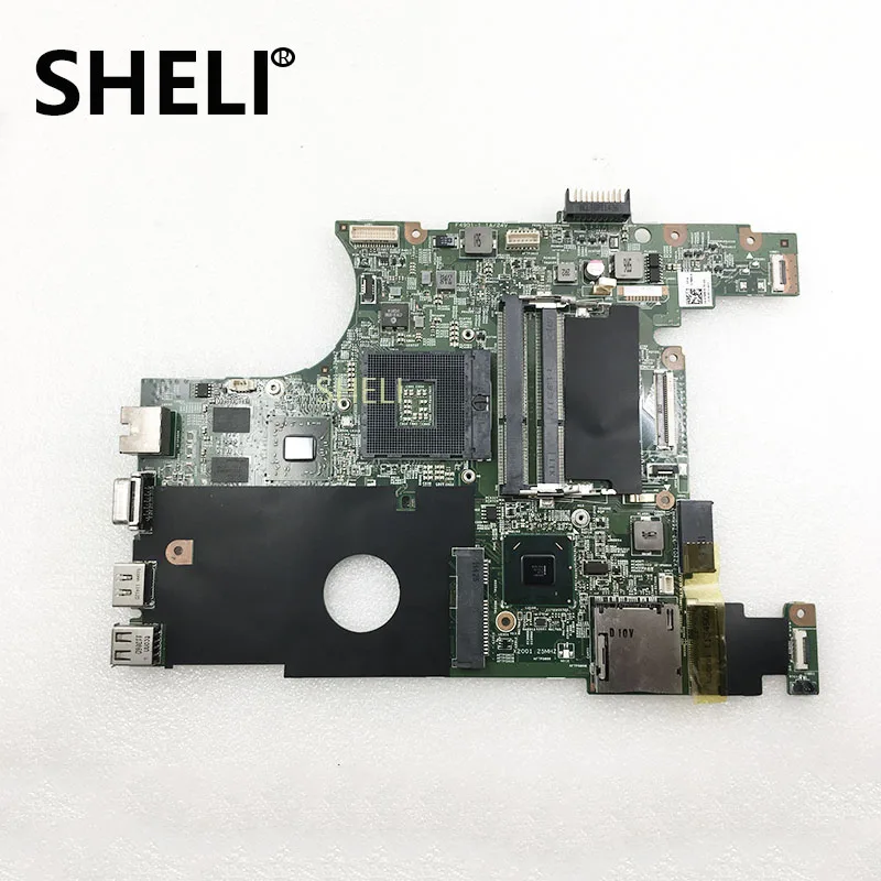 SHELI لديل 07NMC8 اللوحة المحمول انسبايرون 14 N4050 الرئيسي مجلس 7NMC8 HM67 w/HD 6470 M 1 GB DDR3