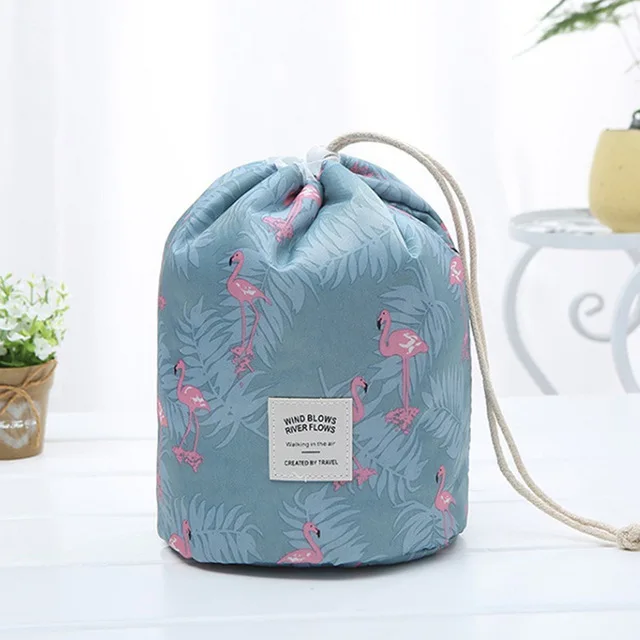 Оксфорд сумки для пикника для женщин сумка-холодильник для детей Водонепроницаемая коробка для еды холодная сумка сумки на шнурке чехлы - Цвет: Blue  Flamingo