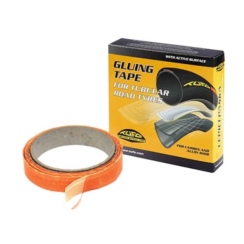 

Top quality TUFO gluing tape road tubular x gluing tape FOR 700C TUBULAR road bike tires 19mm super Double-sided adhesive tyres
