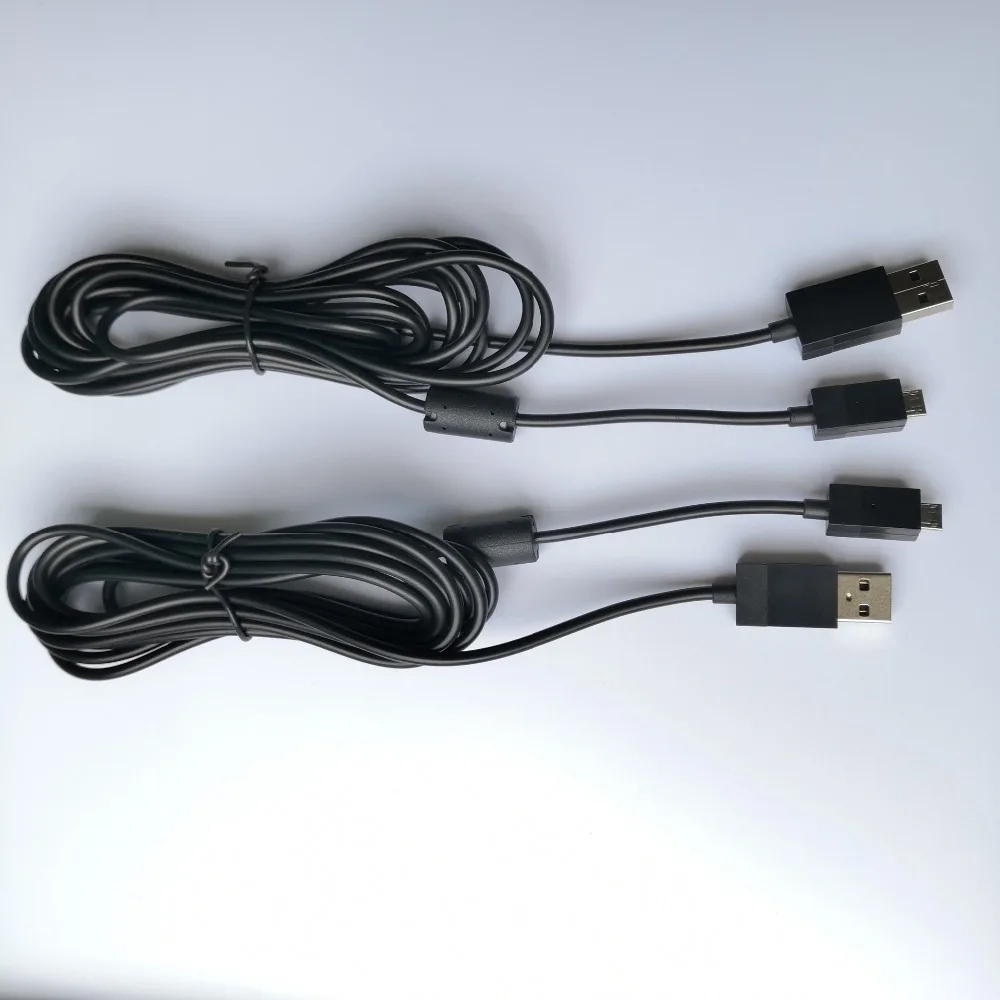 BUKIM 2,75 M Micro USB зарядное устройство кабель для передачи данных для Xbox One беспроводной контроллер PSV2000 PS4 Dualshock4 Android смартфон со светодиодной подсветкой