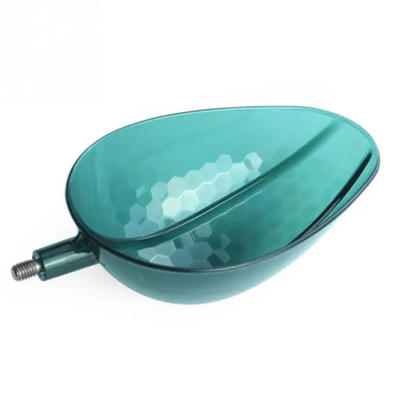 

1 Pc Carbon Sturdy Bait Casting Scoop for Feeding Carp Fishing Fish Bait Tool Thread Toss Throw Spoon