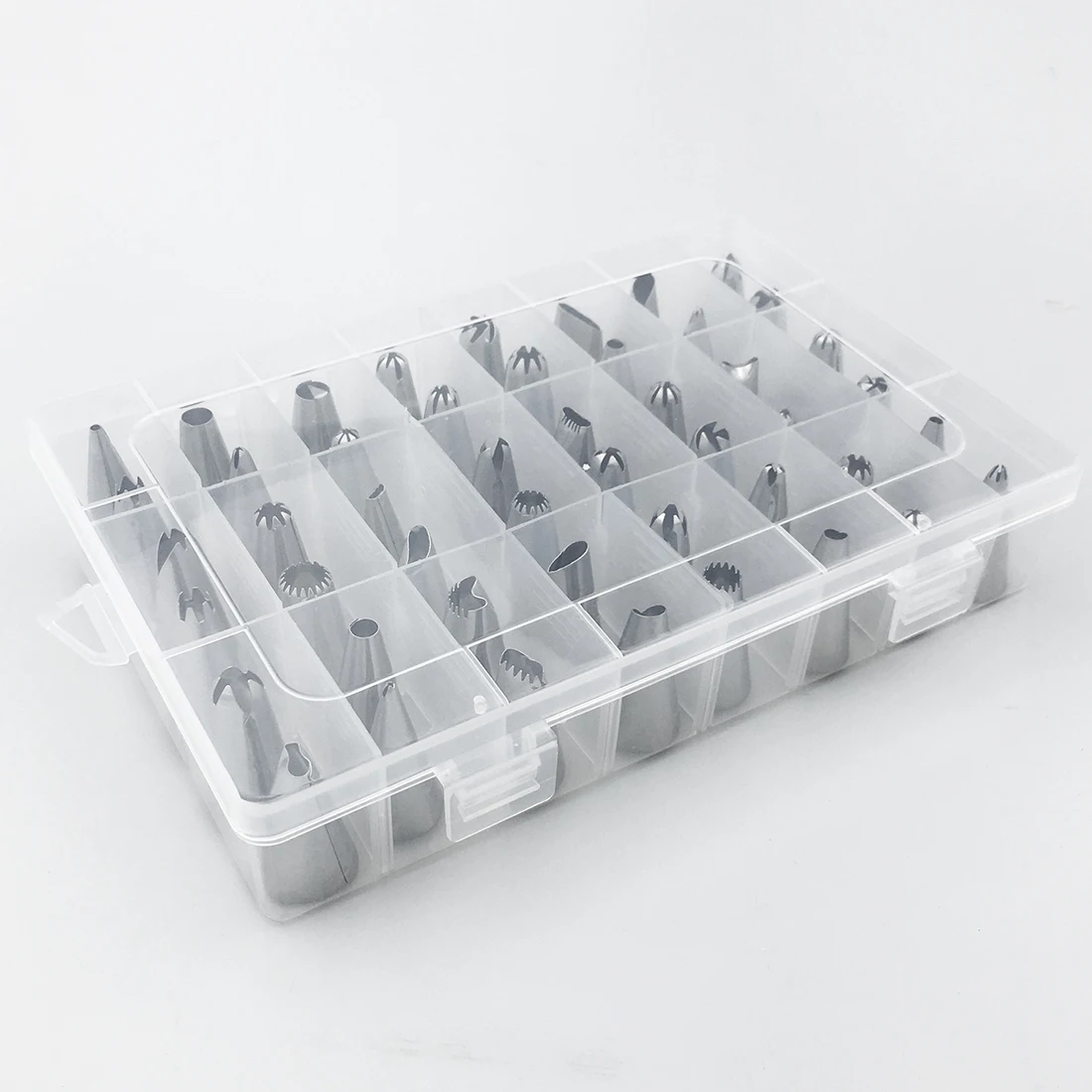 

2018 New 52 Pcs Russian Tulip Icing Piping Nozzles Korean Style Pastry Tips Cake Decoration Dessert Baking Stainless Steel Tools