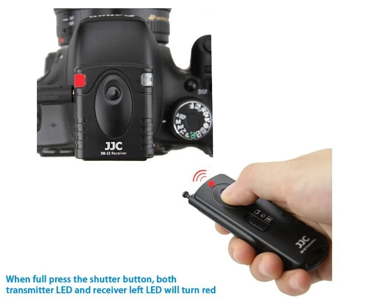 obturador Inalámbrico para Nikon D850 D4s D5 D500 D5 D810 Etc Jjc B II Radio Freq 