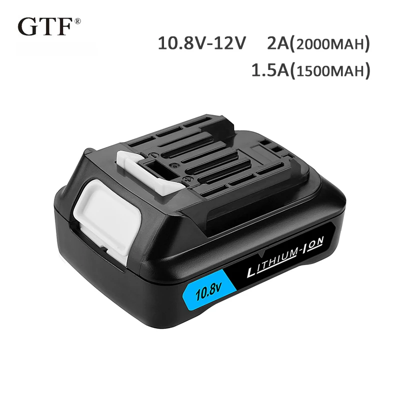 

10.8V-12V CXT Lithium 2000/1500mAh Rechargeable Battery for Makita BL1021B BL1041B BL1015B BL1020B BL1040B 197402 Power Tools