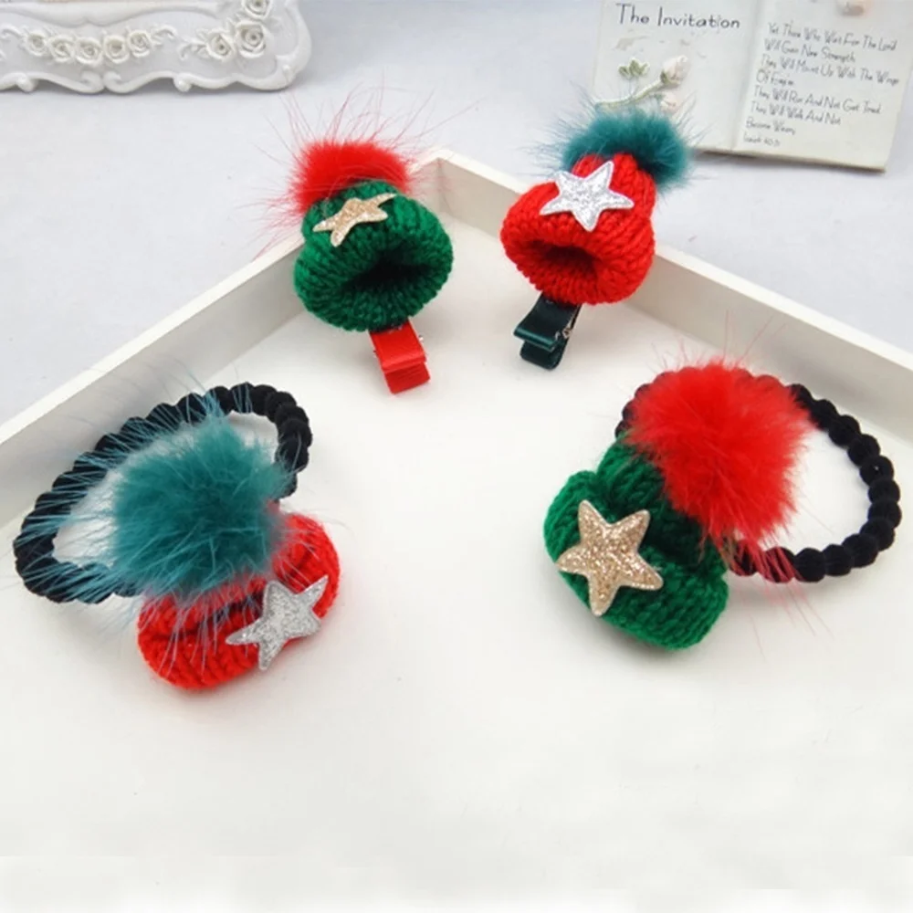 1 pc Fashion Style Cute Elastic Hair Ties Hair Clip Band Ropes Ring