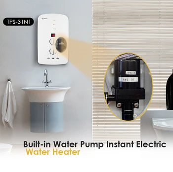

China factory price mini portable heat pump instant electric water heater for tankless hot shower