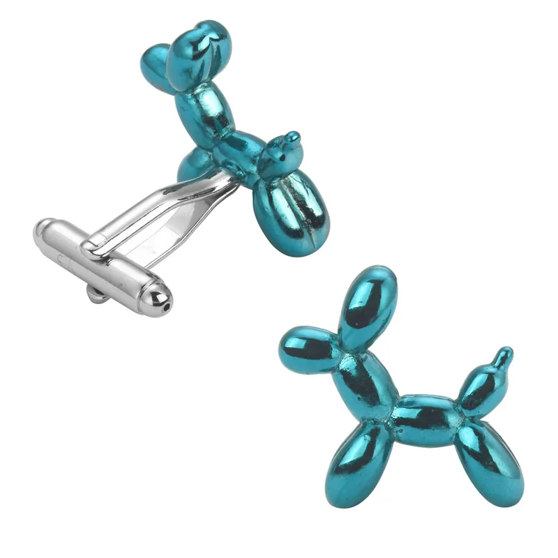 

KC High-end material green balloon dog rabbit deer cufflinks wholesale cufflinks cuff nails French shirt