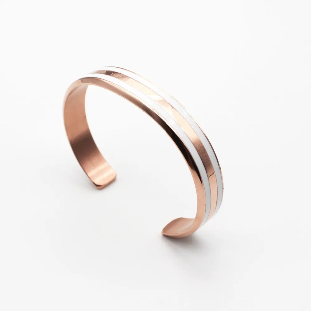 

2019 New Luxury Design Stainless Steel Bracelets & Bangles Men Women Fit ousnow Bracelets Gift