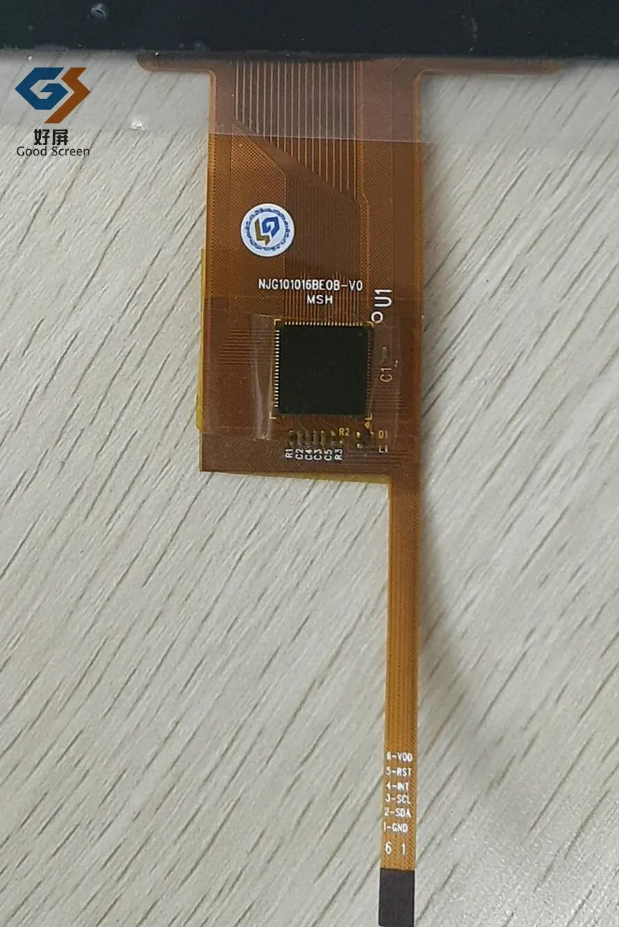 Черный 10 1-дюймовый P/N PB101A1056/NJG101016BE0B-V0 емкостный сенсорный экран панель Ремонт