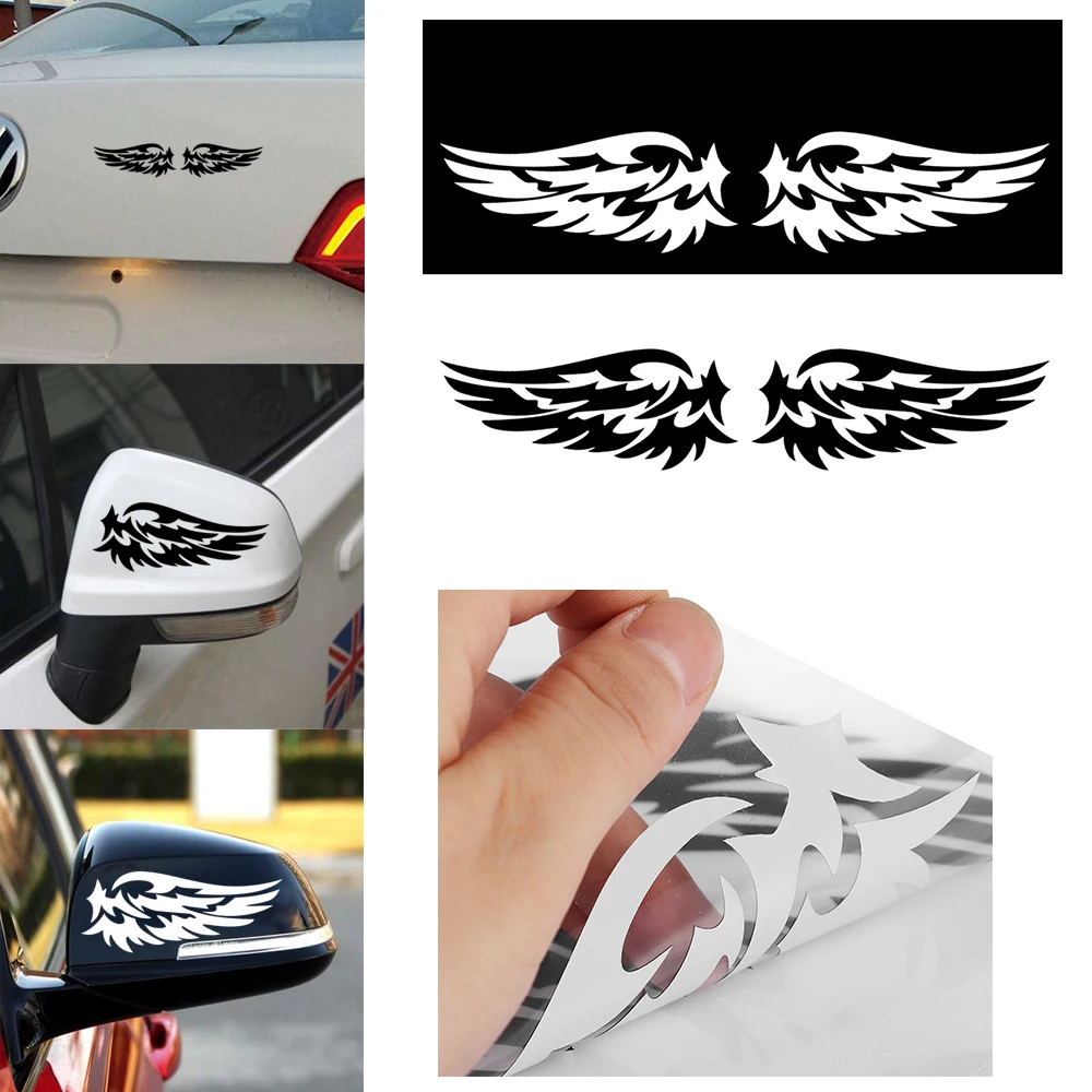 funny Vinyl Car decal Angel Bumper sticker available in 12 colours!