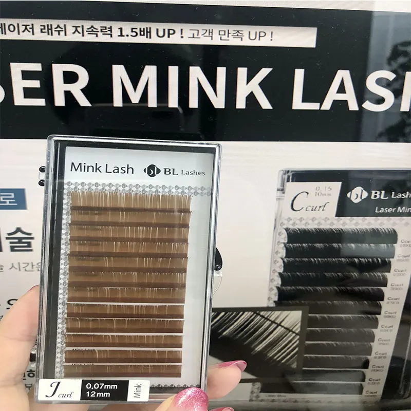 

Blink Lash Eyelash color Brown lash Extensions false eyelash single eyelashes natural Fan Volume eye lashes cilia tools