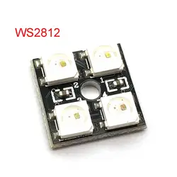 WS2812B-4 5V 5050 RGB светодиодный светильник Панель доска 4-разрядный светодиодный макетная плата