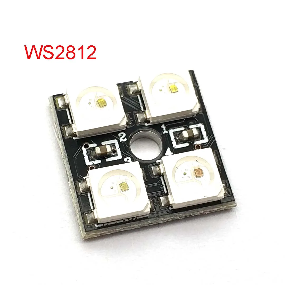 WS2812B 4 5V 5050 RGB Светодиодная панель лампы Bit LED макетная плата|Запасные части| |
