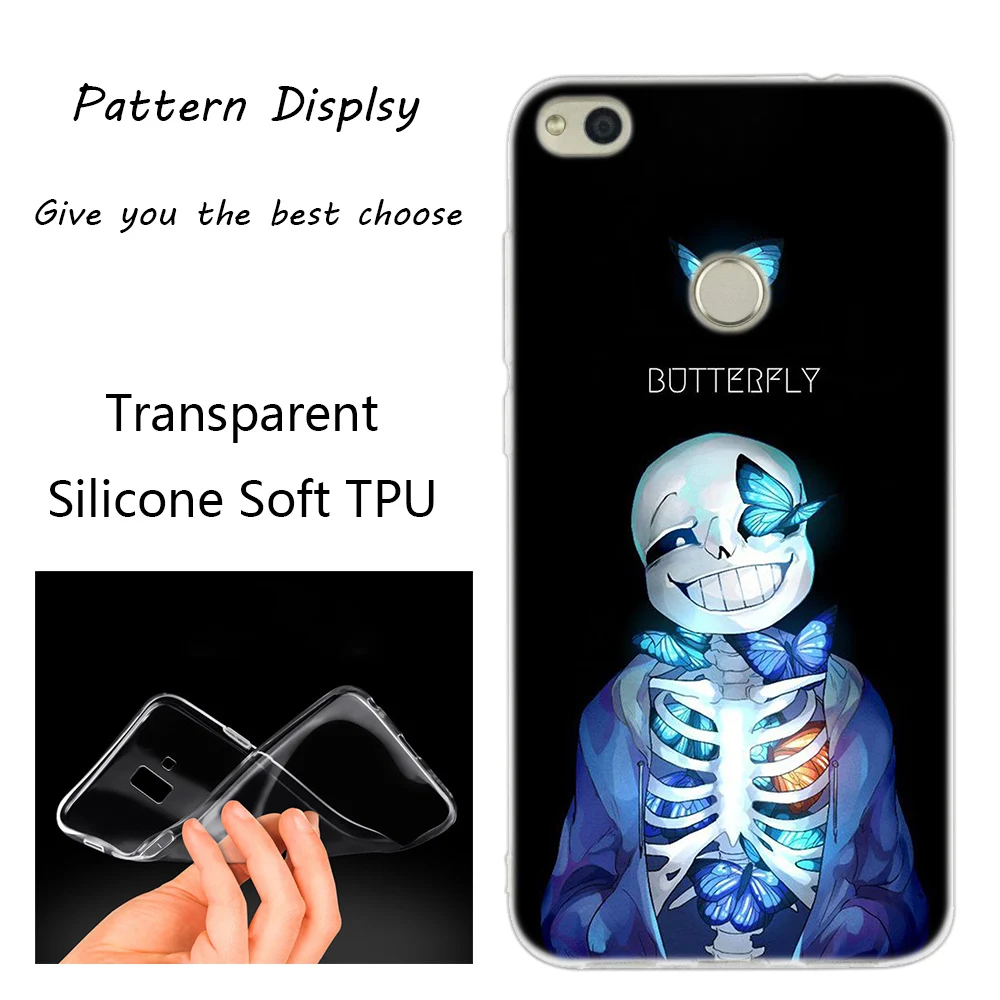 002 Горячая Распродажа, силиконовый чехол Undertale Sans для huawei NOVA 3 3i 4 Honor 7A Pro 7S 6X7X8X8 9 10 Lite Play View 20, Модный чехол - Цвет: 002