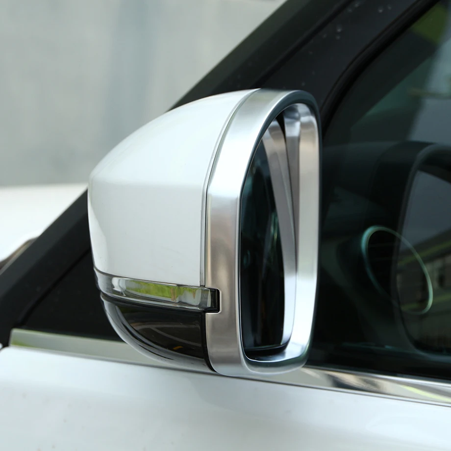 

Car Accessory Side Door Rearview Mirror Frame Trim For Land Rover Discovery 4 LR4 2010-2016 Car Styling for Left hand drive