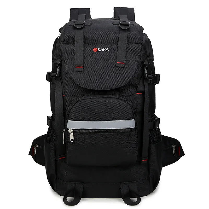 

Men backpack Shoulder bag men large capacity travelling bag portable mountaineering waterproof multi-functional reflector strip