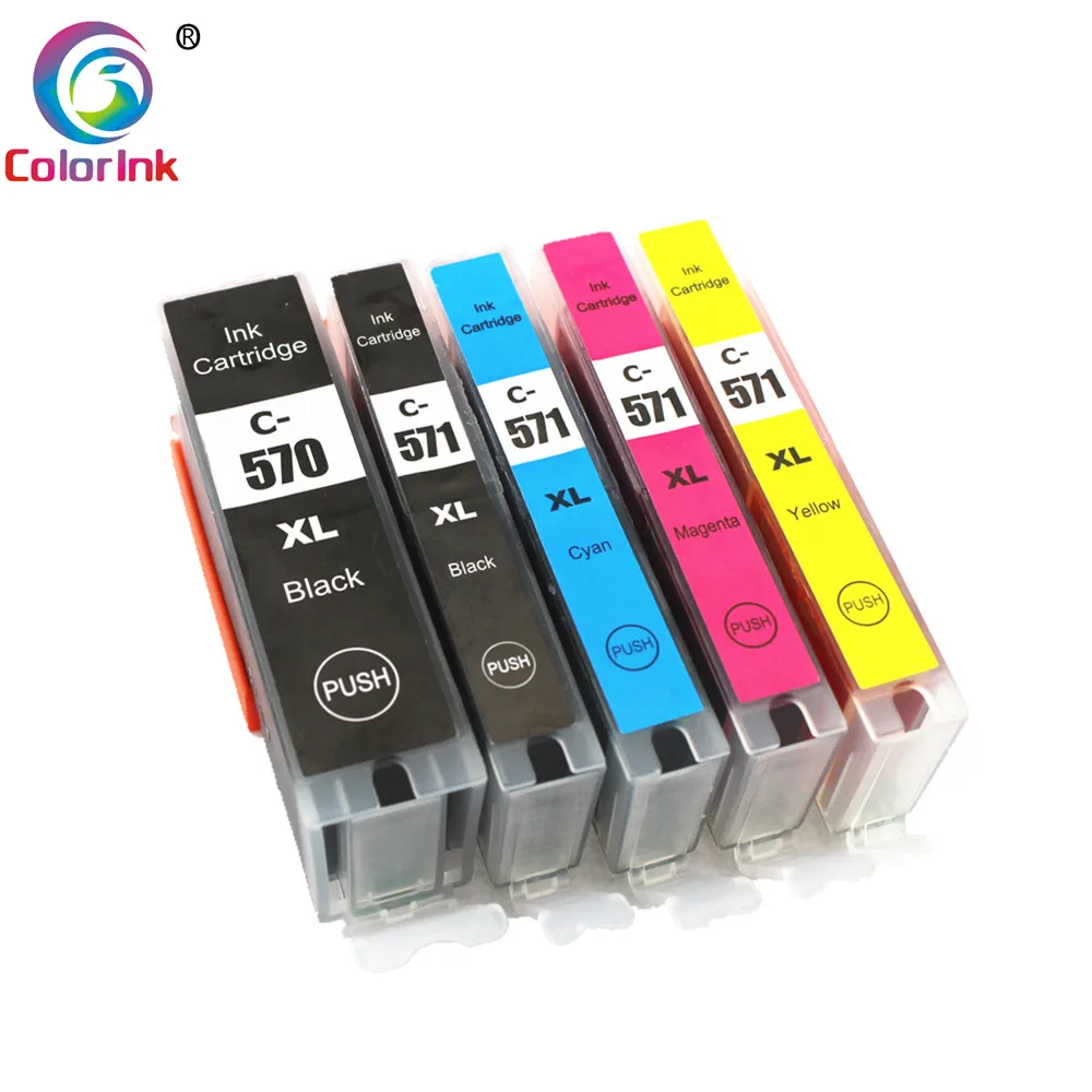 Чернильный картридж для принтера Canon 570 570XL PGI PGI570 CLI571 PGI570XL ink MG5750 MG5751 MG5752 MG5753