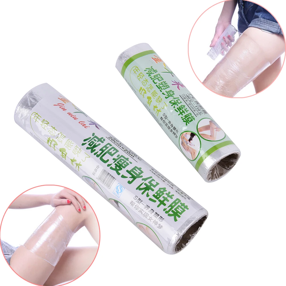 

1 Roll Slimming Body Weight Loss Tummy Burn Cellulite Waist Legs Arms Wrap Belt For Women Girls