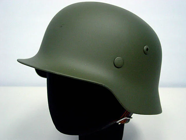 Высококачественный немецкий шлем M35 Luftwaffe Стальной черный тактический