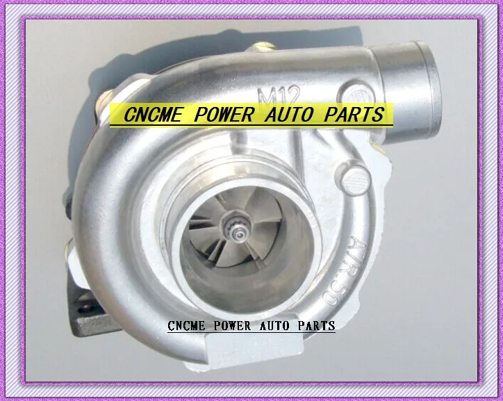 

TURBO T3T4 T3 T4 T3/T4 TO4E 5 bolt A/R .63 comp A/R .50 without wastegate water cooled Turbocharger For Universal Cars 170-155kW