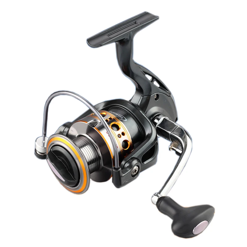 

GA1000-7000 Metal Fishing Reel 13BB 5.5:1 Lure Fishing Wheel Raft Fishing Rod Line Casting Strolling Tackle Fish Capture Wheel